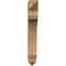 Ekena Millwork Legacy Arts & Crafts Rough Sawn Bracket, Western Red Cedar, 6"W x 32"D x 44"H BKT06X32X44LEC03RWR - alternate 3